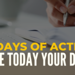 30 Days of Action: Make Today Your Day 1